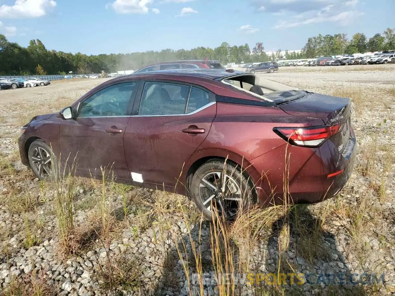 2 Photograph of a damaged car 3N1AB8CV7RY318529 NISSAN SENTRA 2024