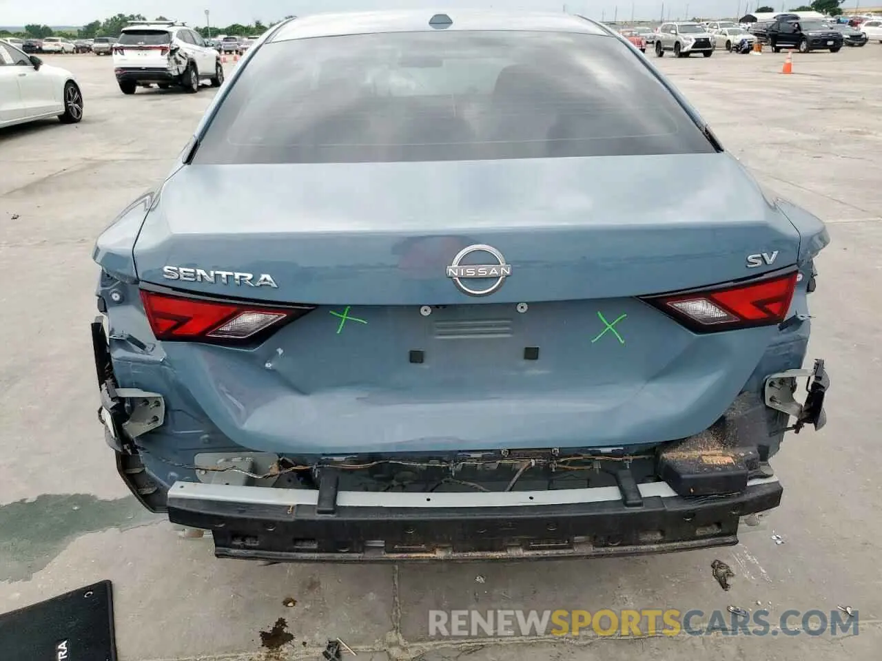 6 Photograph of a damaged car 3N1AB8CV7RY322533 NISSAN SENTRA 2024
