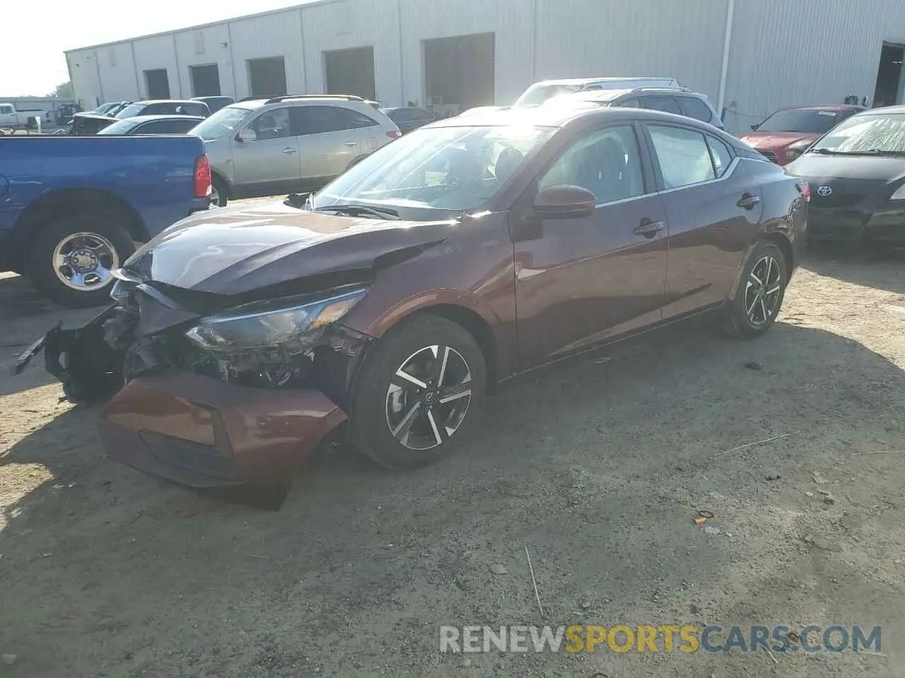 1 Photograph of a damaged car 3N1AB8CV7RY339770 NISSAN SENTRA 2024