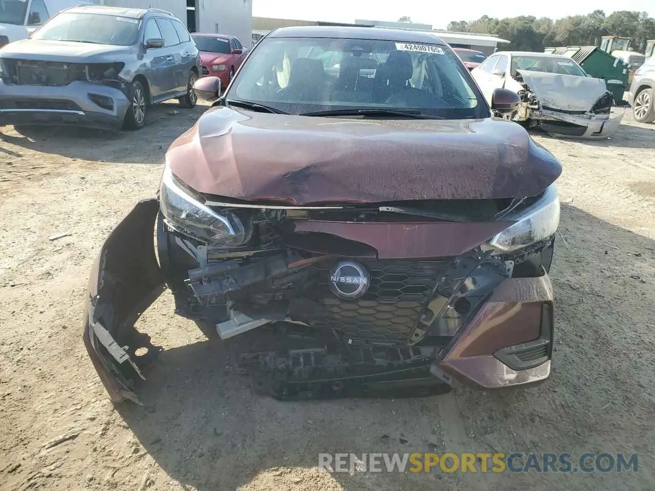 5 Photograph of a damaged car 3N1AB8CV7RY339770 NISSAN SENTRA 2024