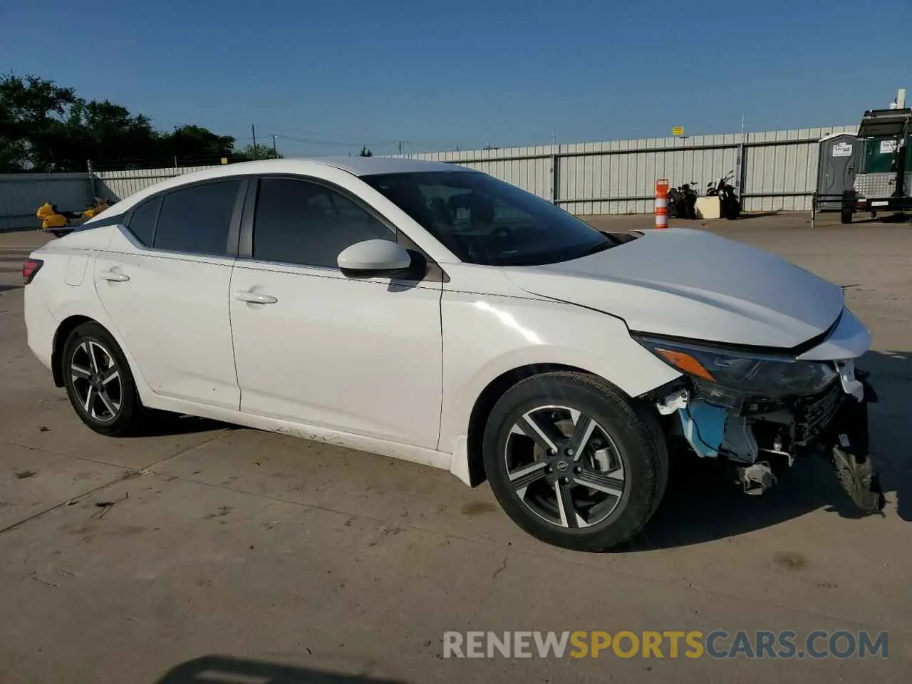 4 Photograph of a damaged car 3N1AB8CV7RY376740 NISSAN SENTRA 2024