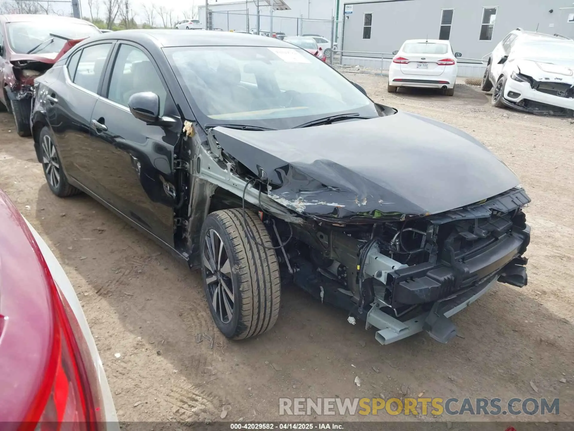 1 Photograph of a damaged car 3N1AB8CV7RY389391 NISSAN SENTRA 2024