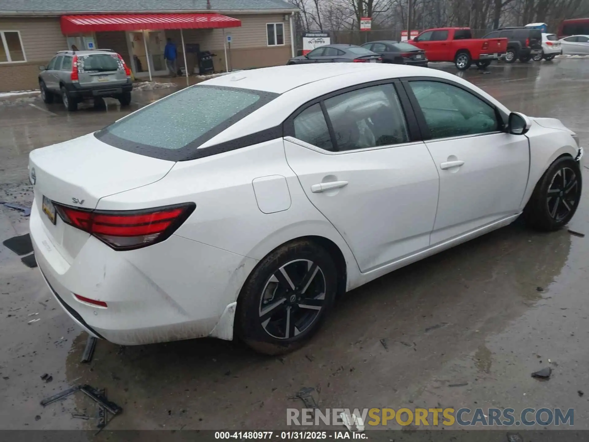 4 Photograph of a damaged car 3N1AB8CV8RY209030 NISSAN SENTRA 2024