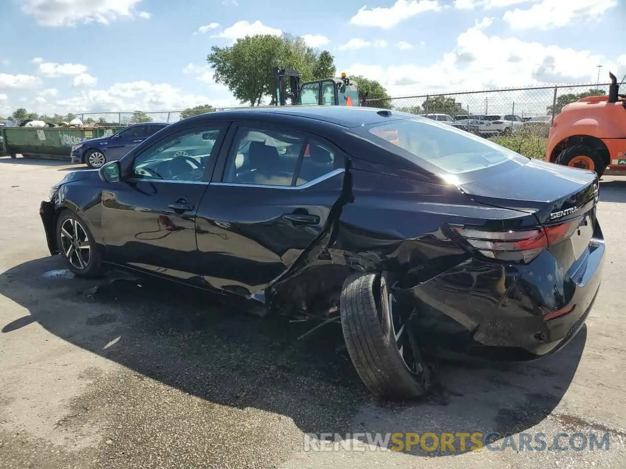 2 Photograph of a damaged car 3N1AB8CV8RY220951 NISSAN SENTRA 2024