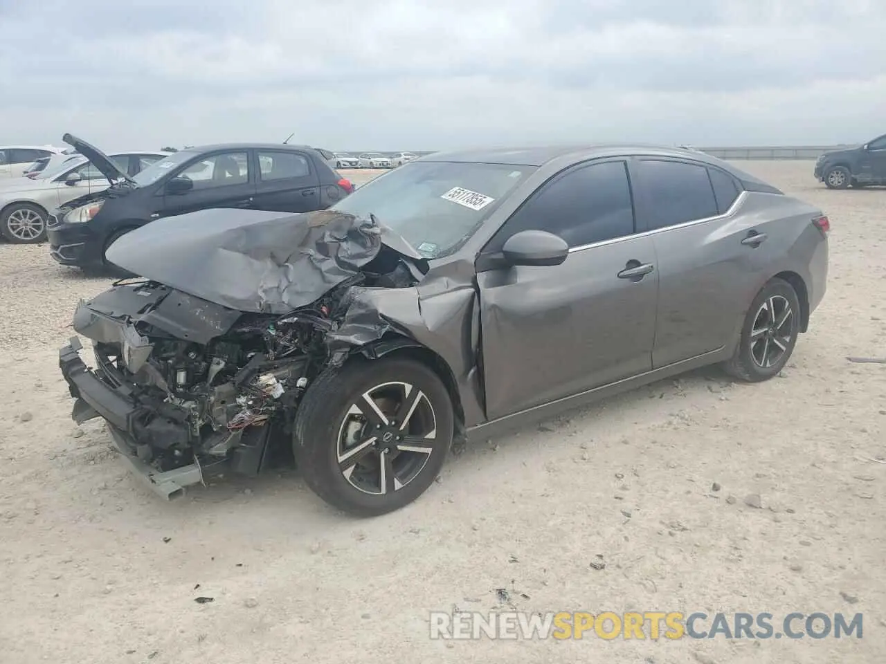 1 Photograph of a damaged car 3N1AB8CV8RY228547 NISSAN SENTRA 2024