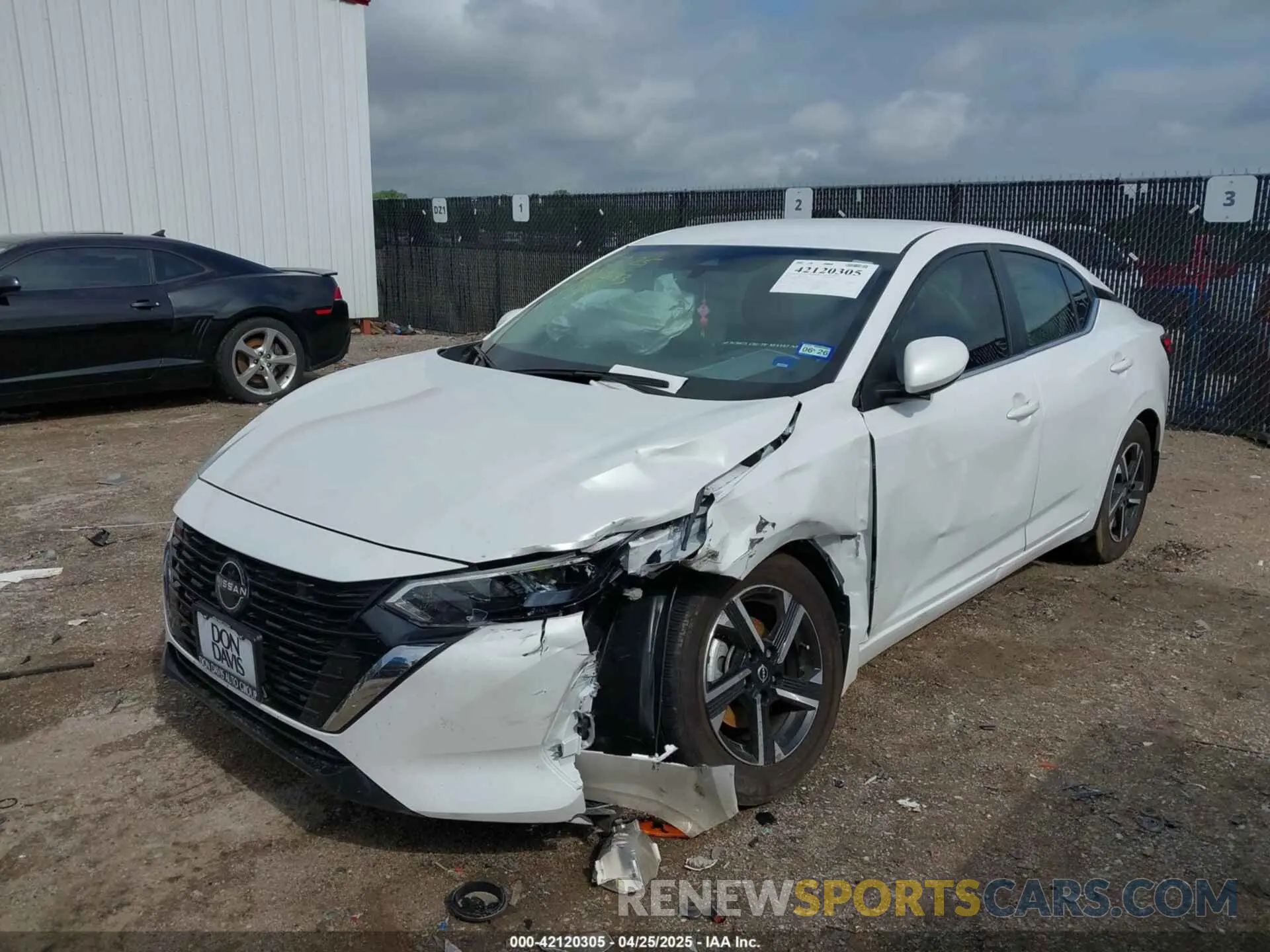2 Photograph of a damaged car 3N1AB8CV8RY255165 NISSAN SENTRA 2024