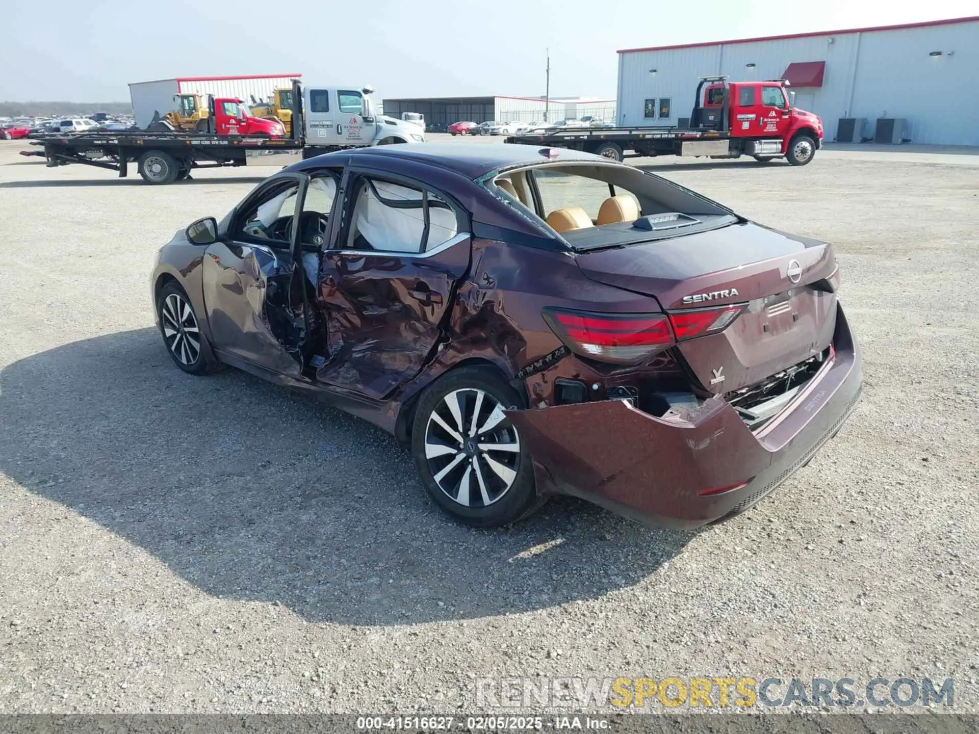 3 Photograph of a damaged car 3N1AB8CV8RY255702 NISSAN SENTRA 2024