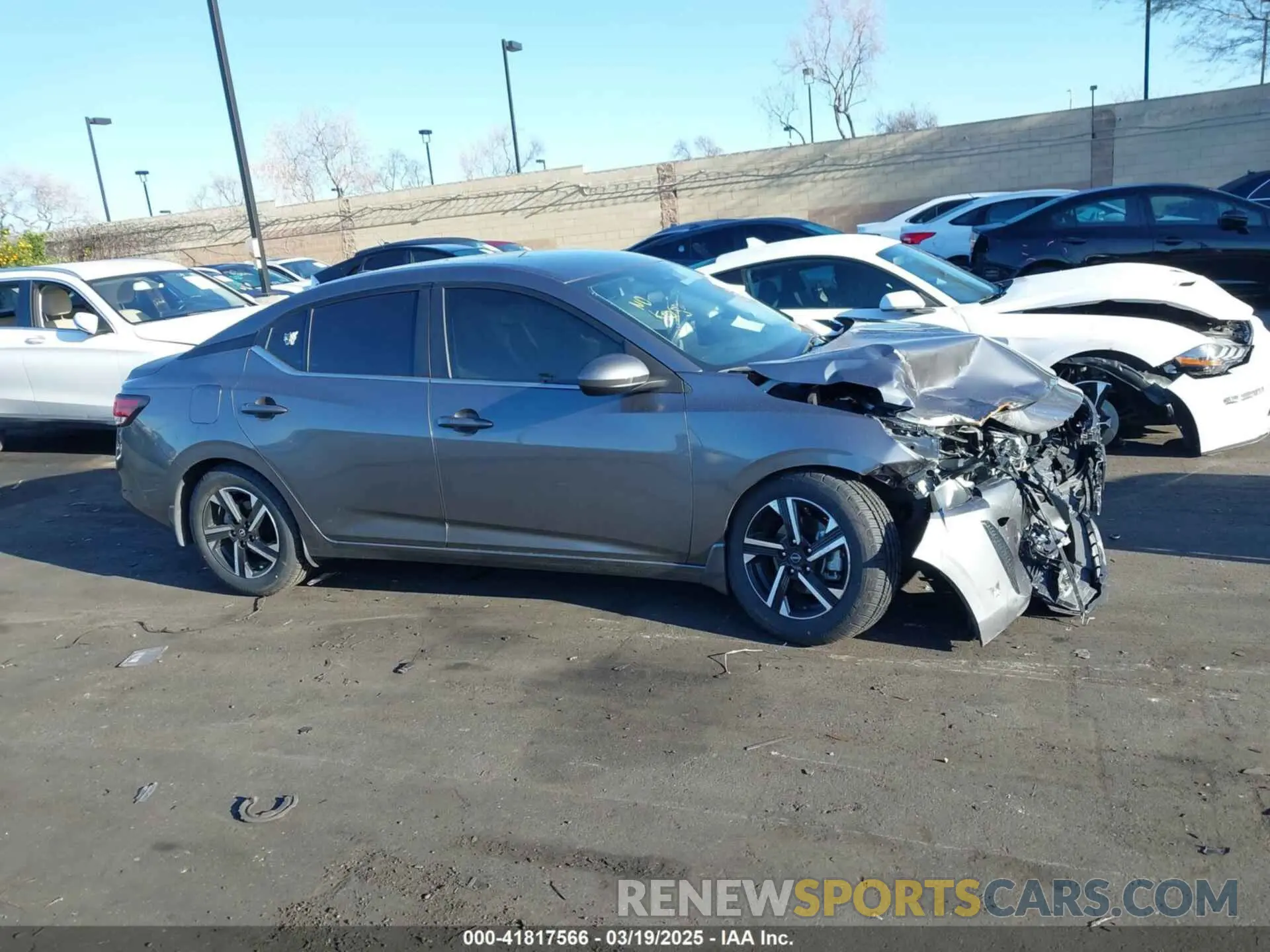 13 Photograph of a damaged car 3N1AB8CV8RY262617 NISSAN SENTRA 2024
