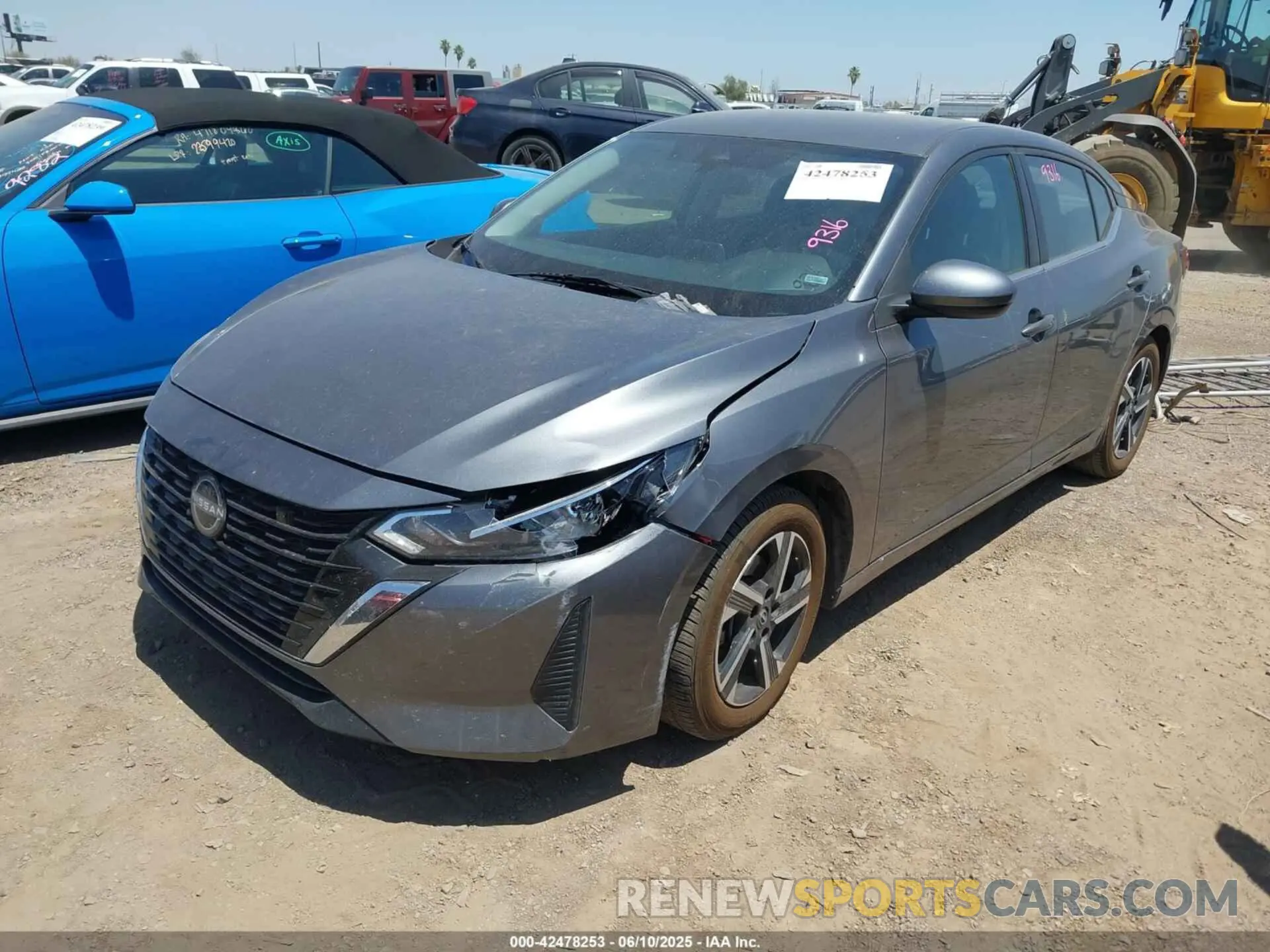 2 Photograph of a damaged car 3N1AB8CV8RY268823 NISSAN SENTRA 2024