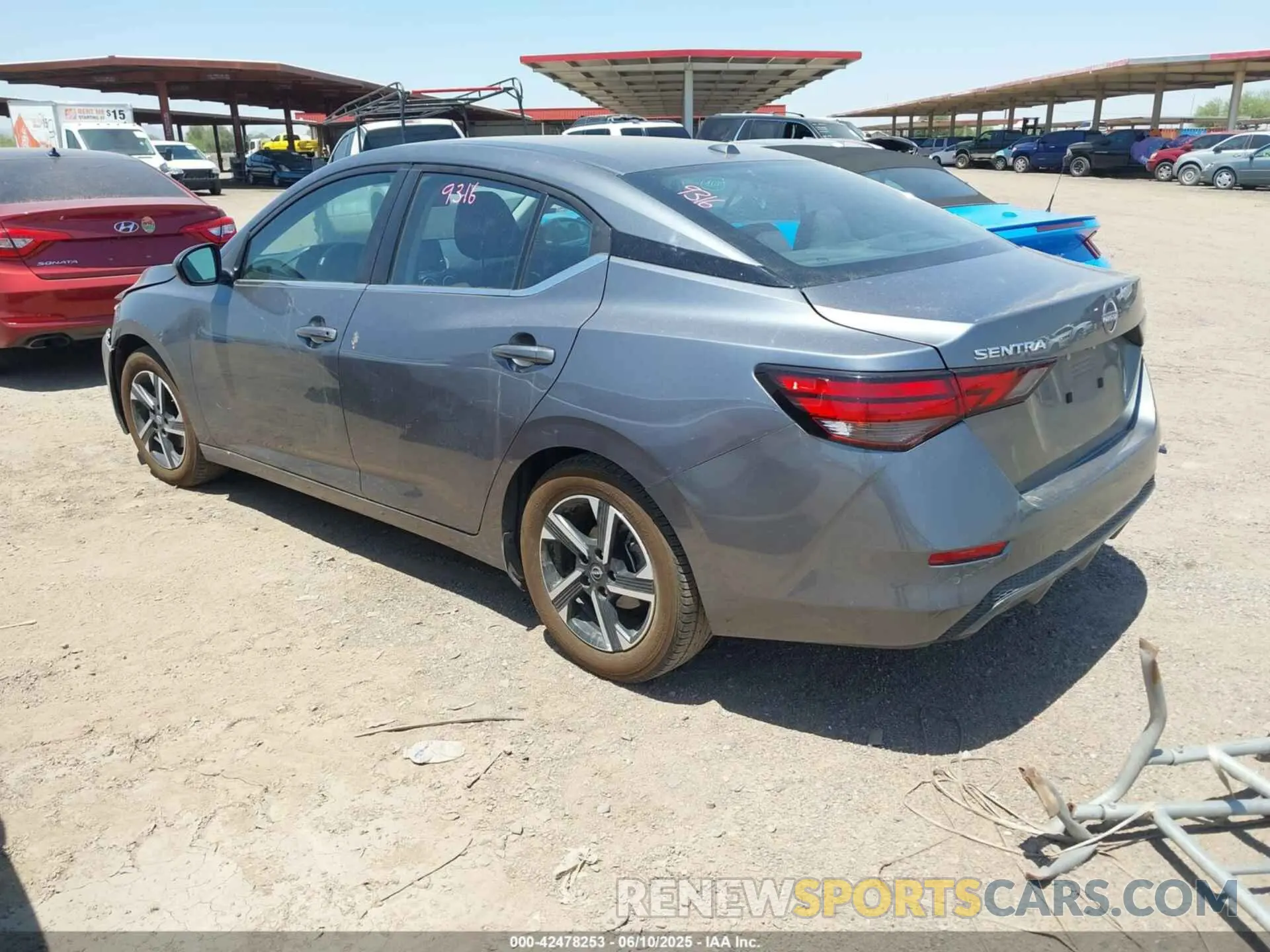 3 Photograph of a damaged car 3N1AB8CV8RY268823 NISSAN SENTRA 2024