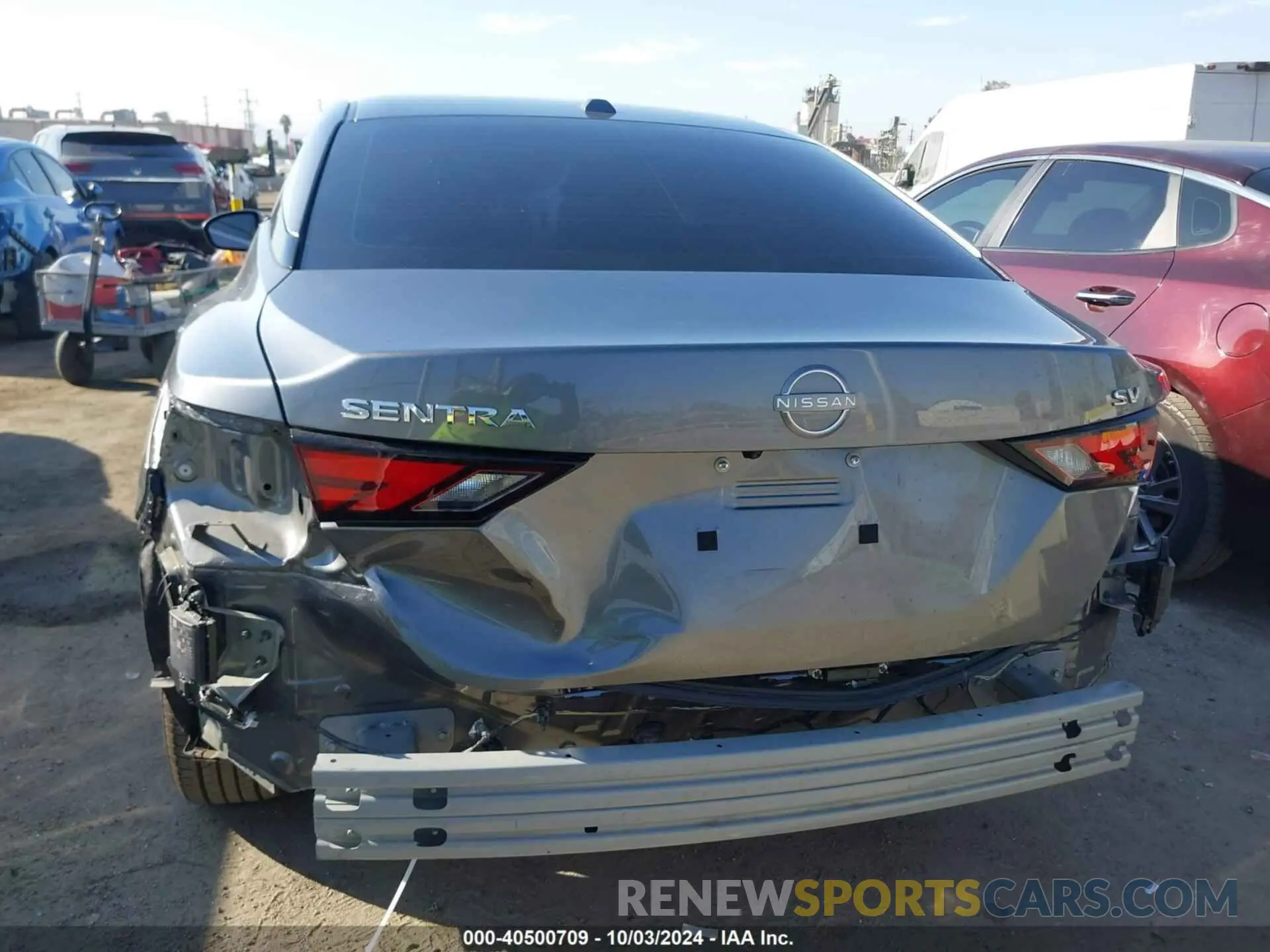 17 Photograph of a damaged car 3N1AB8CV8RY271494 NISSAN SENTRA 2024