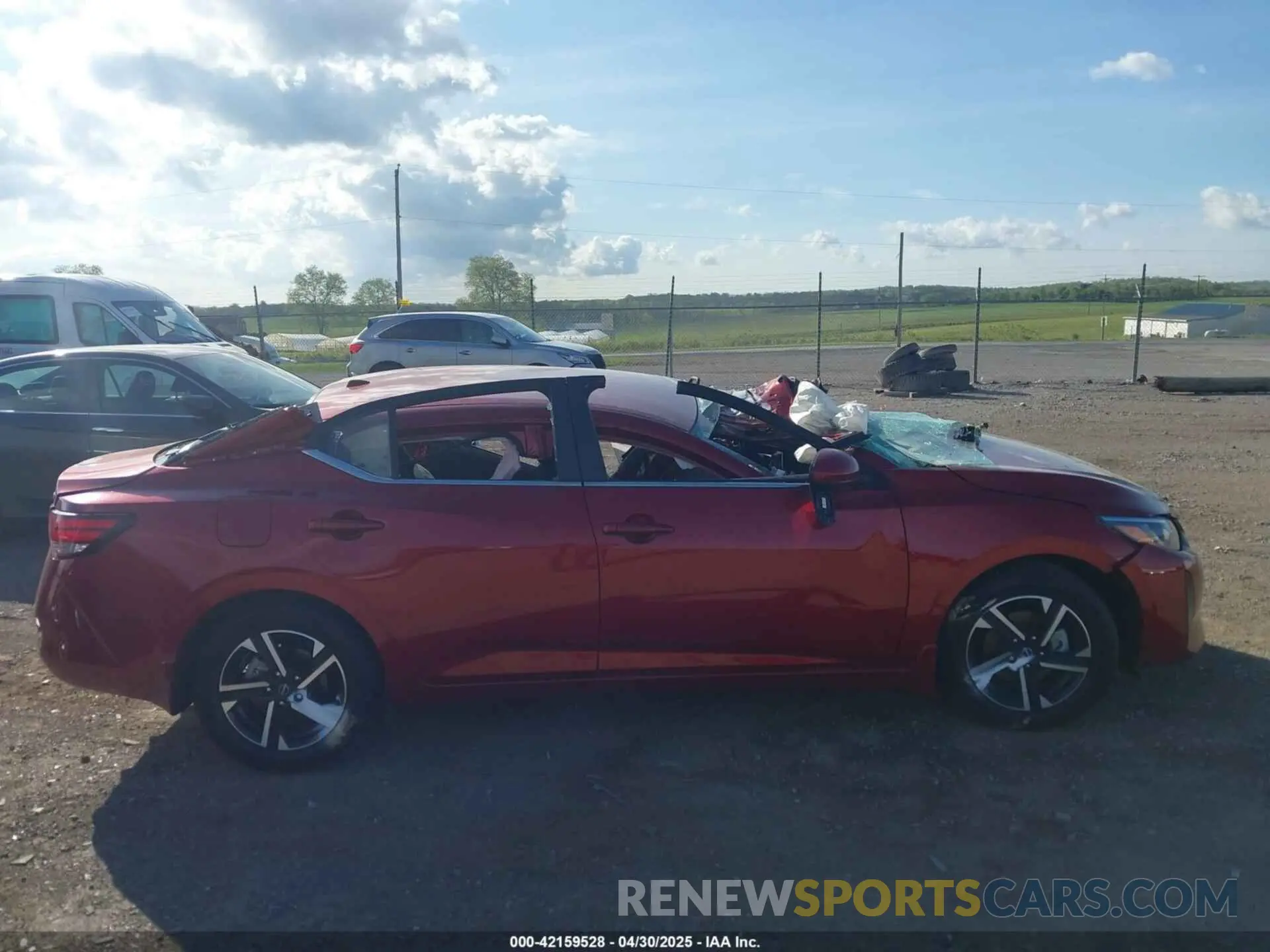 13 Photograph of a damaged car 3N1AB8CV8RY278865 NISSAN SENTRA 2024