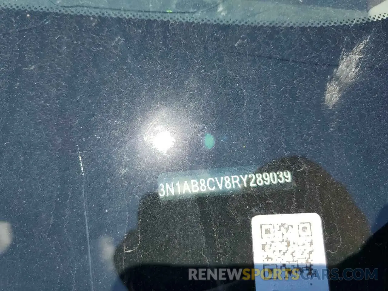 12 Photograph of a damaged car 3N1AB8CV8RY289039 NISSAN SENTRA 2024