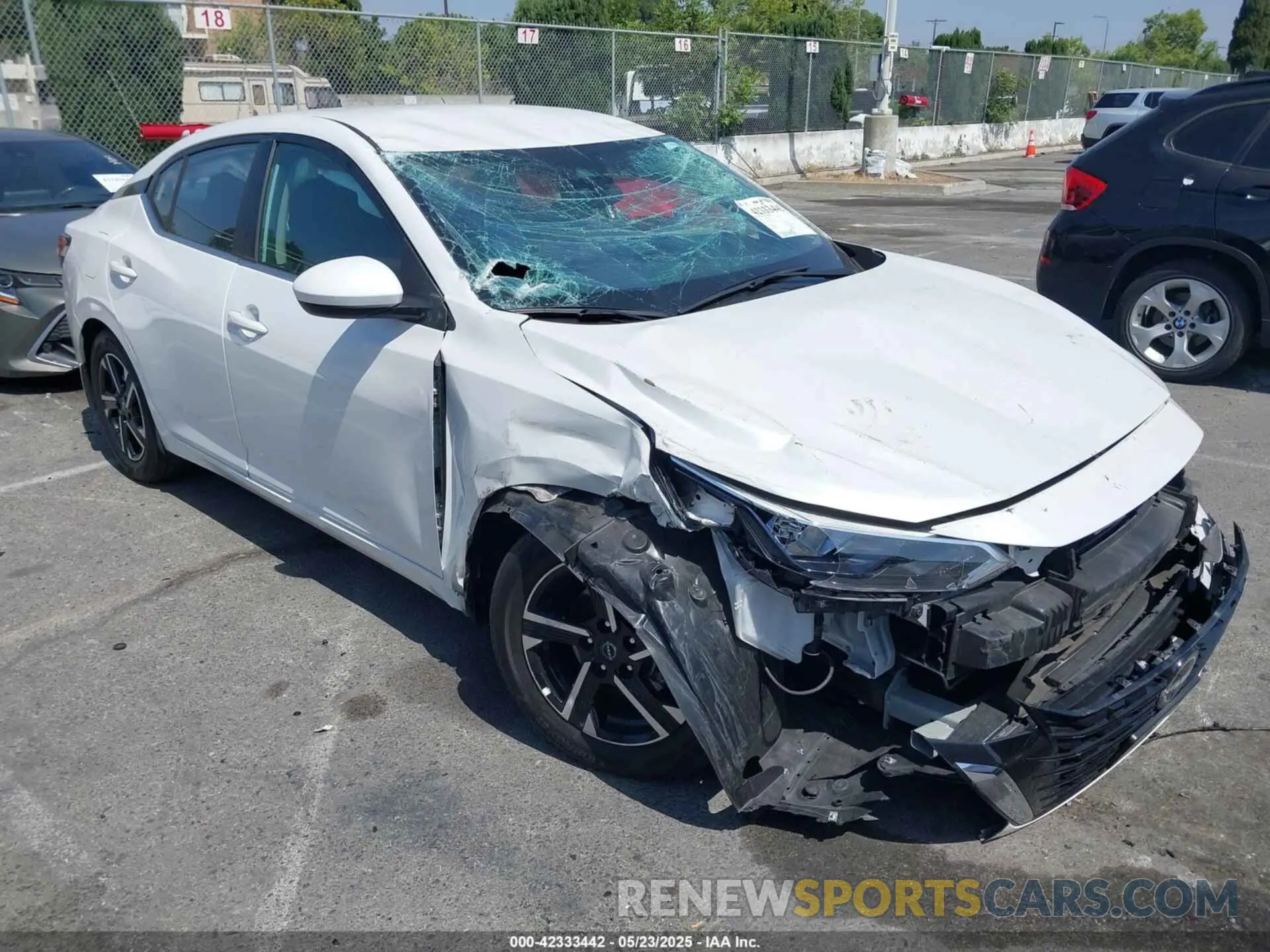 1 Photograph of a damaged car 3N1AB8CV8RY294838 NISSAN SENTRA 2024
