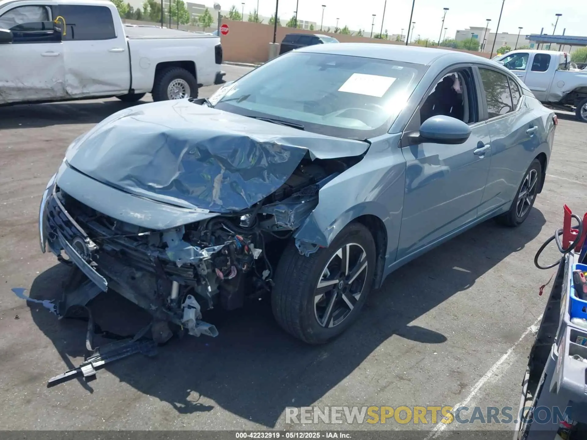 2 Photograph of a damaged car 3N1AB8CV8RY300525 NISSAN SENTRA 2024
