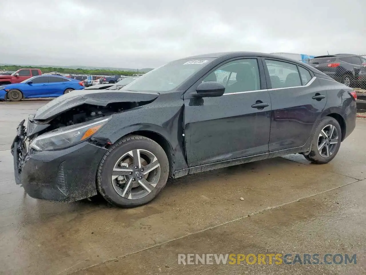 1 Photograph of a damaged car 3N1AB8CV8RY309516 NISSAN SENTRA 2024
