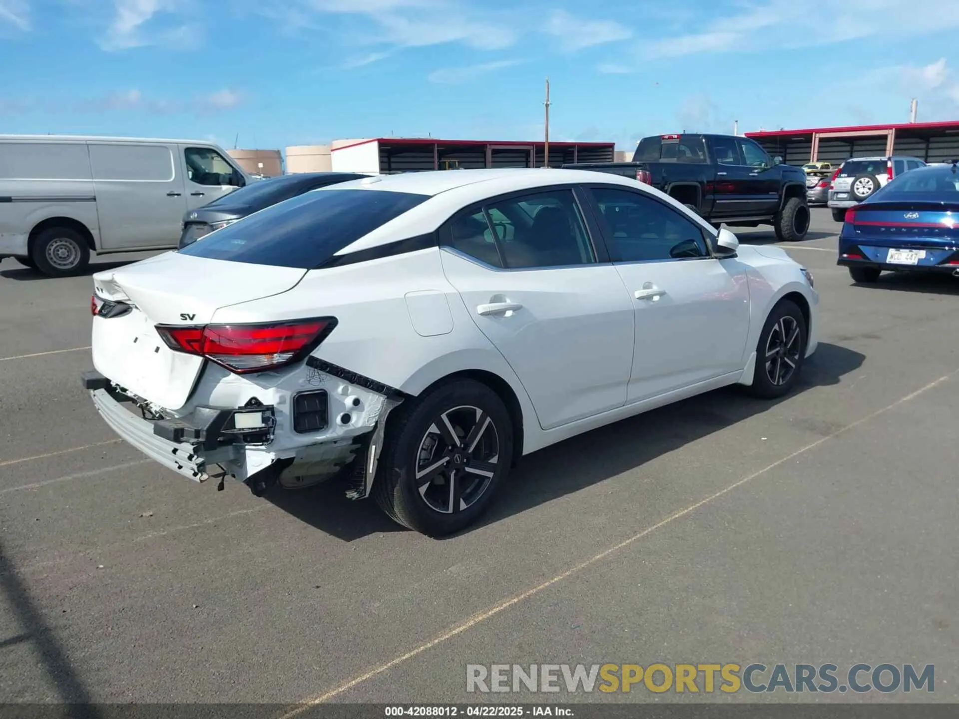 4 Photograph of a damaged car 3N1AB8CV8RY320967 NISSAN SENTRA 2024