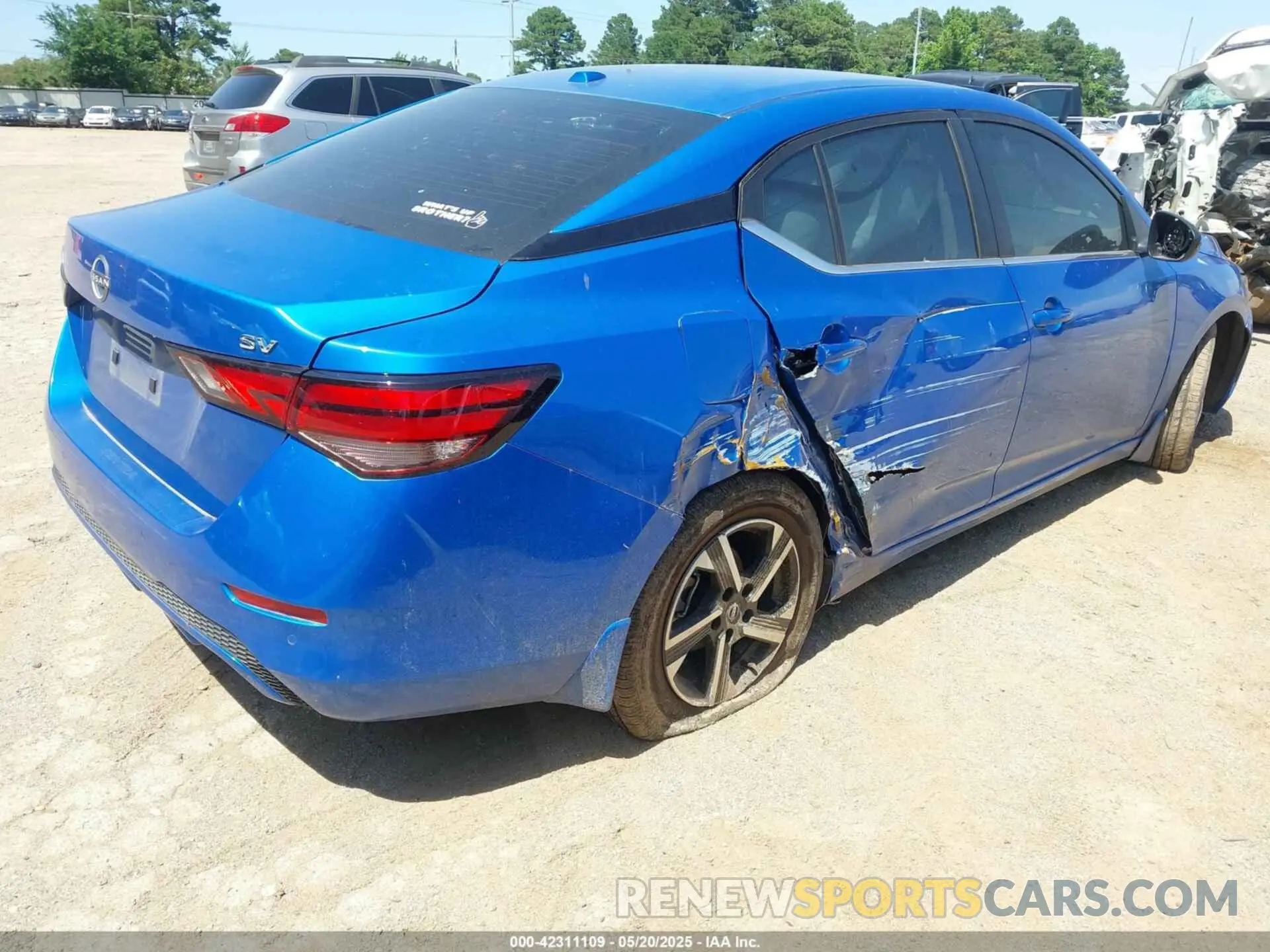 4 Photograph of a damaged car 3N1AB8CV8RY326834 NISSAN SENTRA 2024