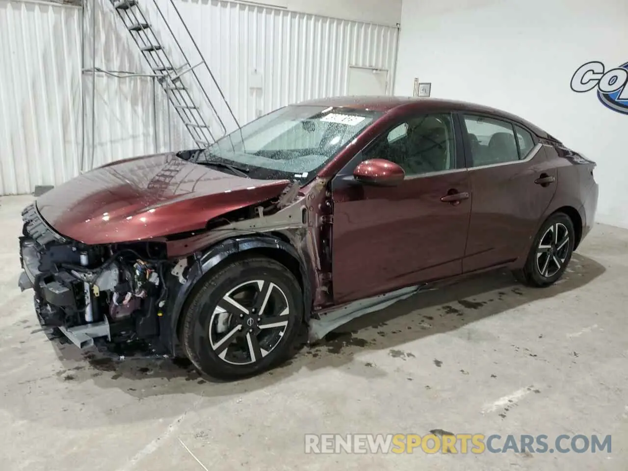 1 Photograph of a damaged car 3N1AB8CV8RY342287 NISSAN SENTRA 2024