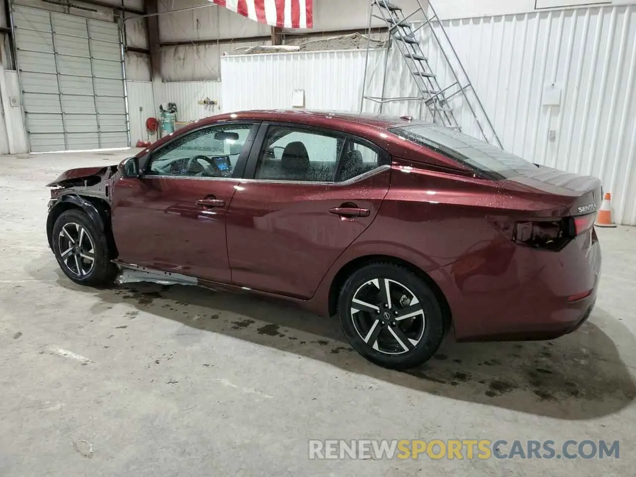 2 Photograph of a damaged car 3N1AB8CV8RY342287 NISSAN SENTRA 2024