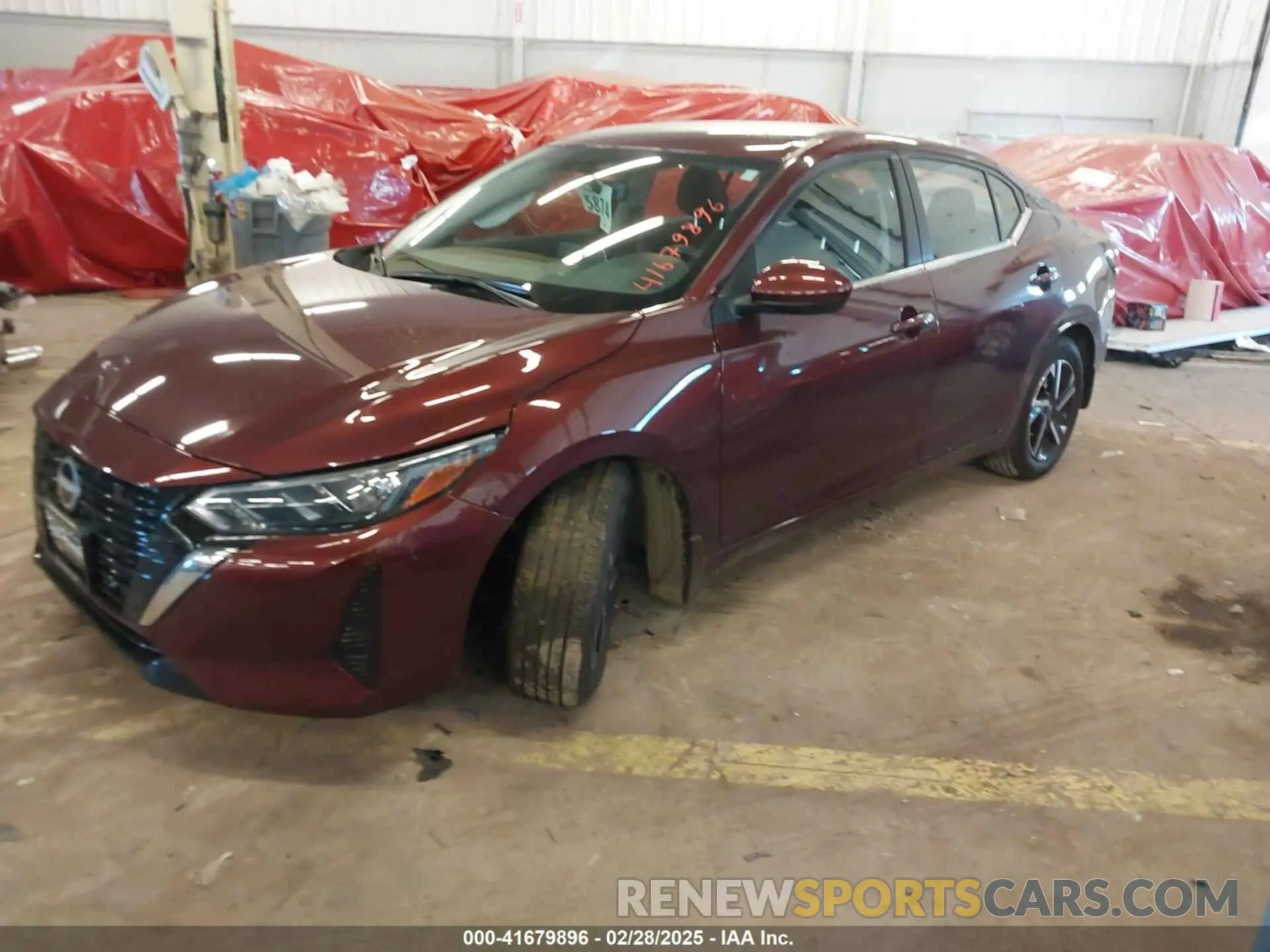 2 Photograph of a damaged car 3N1AB8CV8RY343682 NISSAN SENTRA 2024