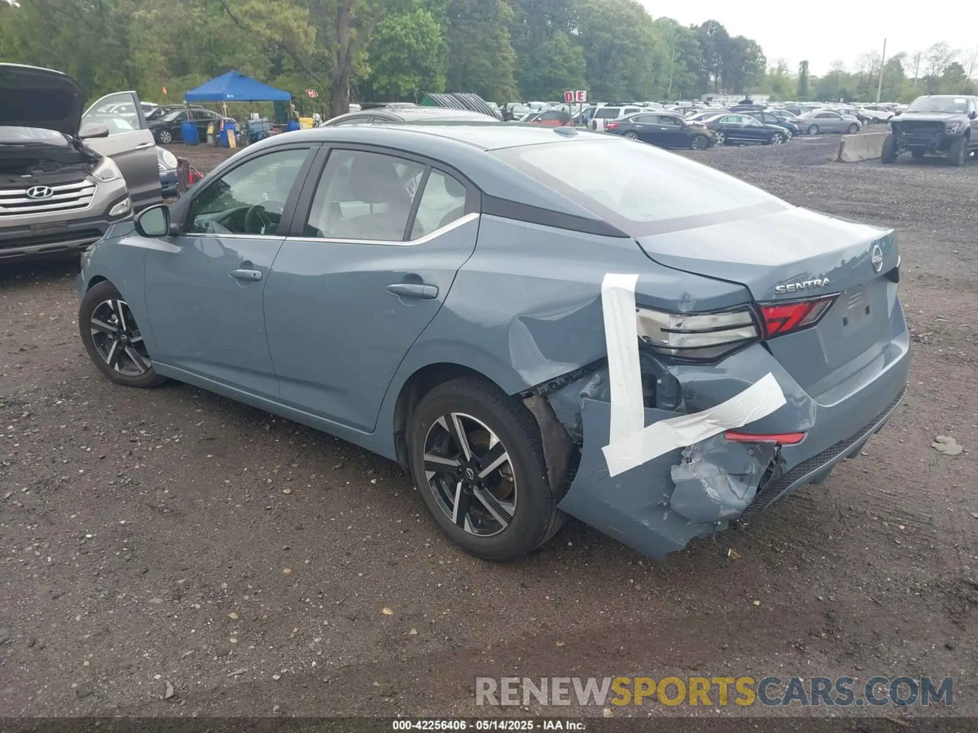 3 Photograph of a damaged car 3N1AB8CV8RY353385 NISSAN SENTRA 2024