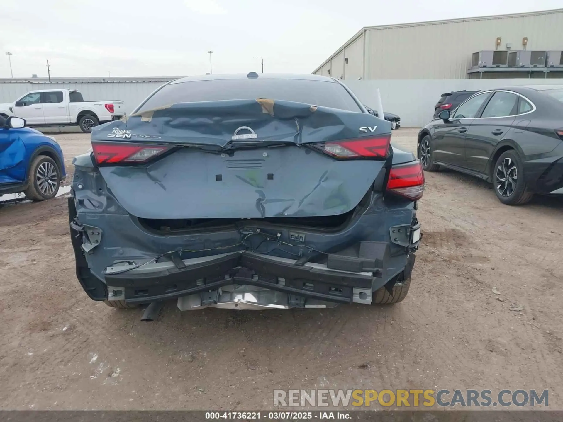 17 Photograph of a damaged car 3N1AB8CV8RY362362 NISSAN SENTRA 2024