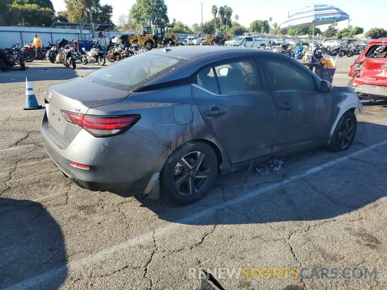 3 Photograph of a damaged car 3N1AB8CV8RY363625 NISSAN SENTRA 2024