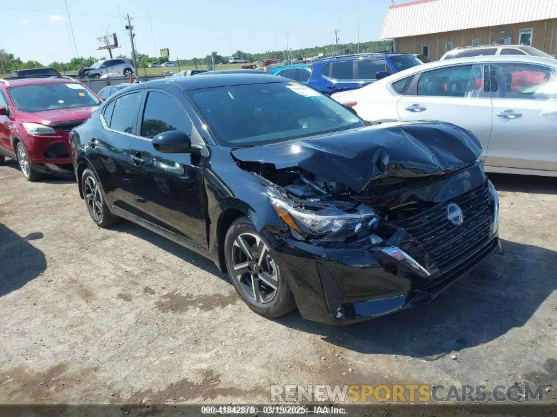 1 Photograph of a damaged car 3N1AB8CV9RY207285 NISSAN SENTRA 2024