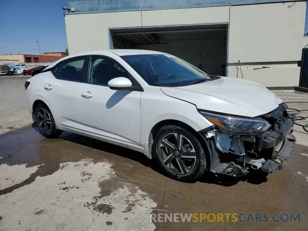 4 Photograph of a damaged car 3N1AB8CV9RY214088 NISSAN SENTRA 2024
