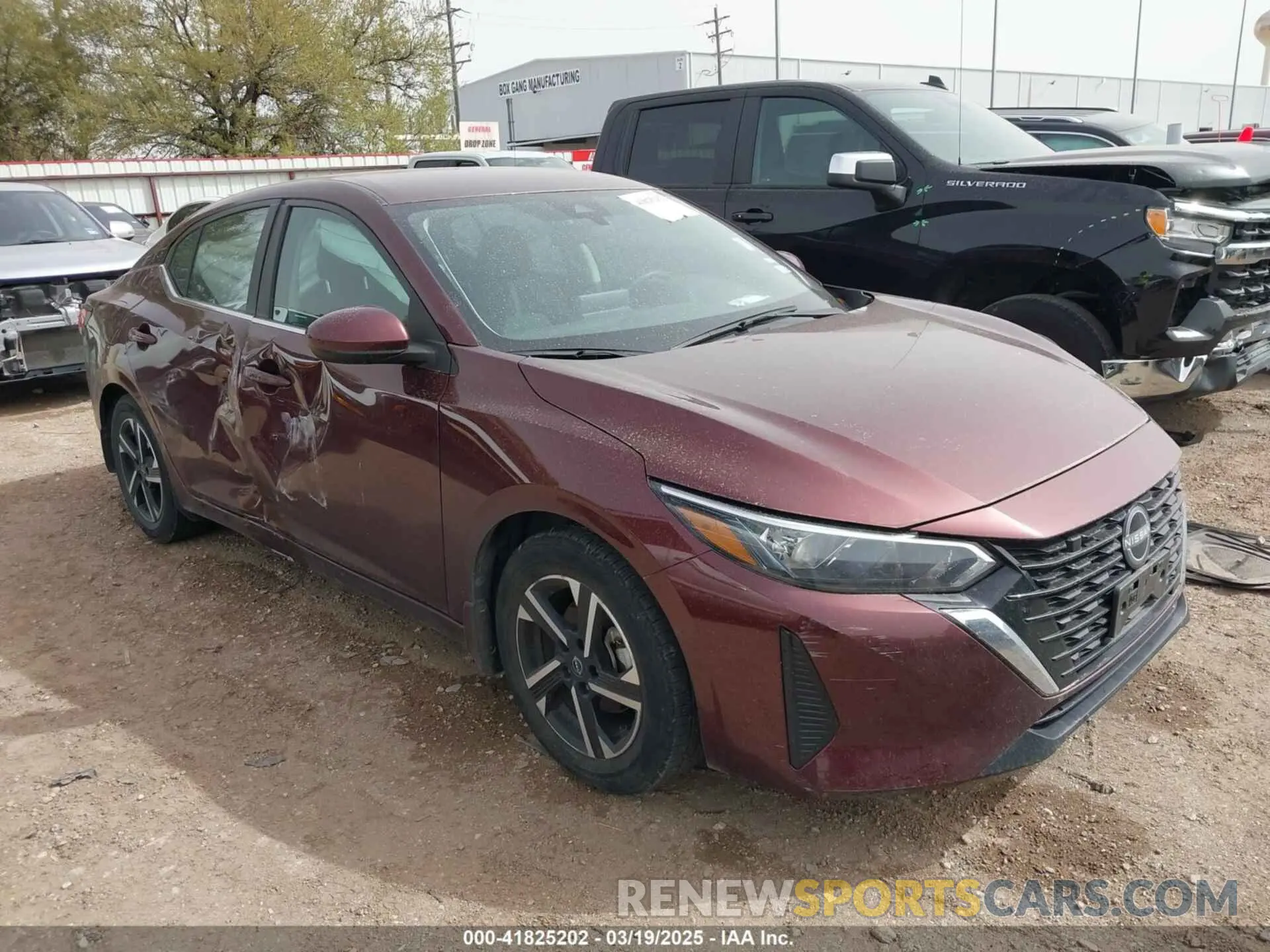 1 Photograph of a damaged car 3N1AB8CV9RY215693 NISSAN SENTRA 2024