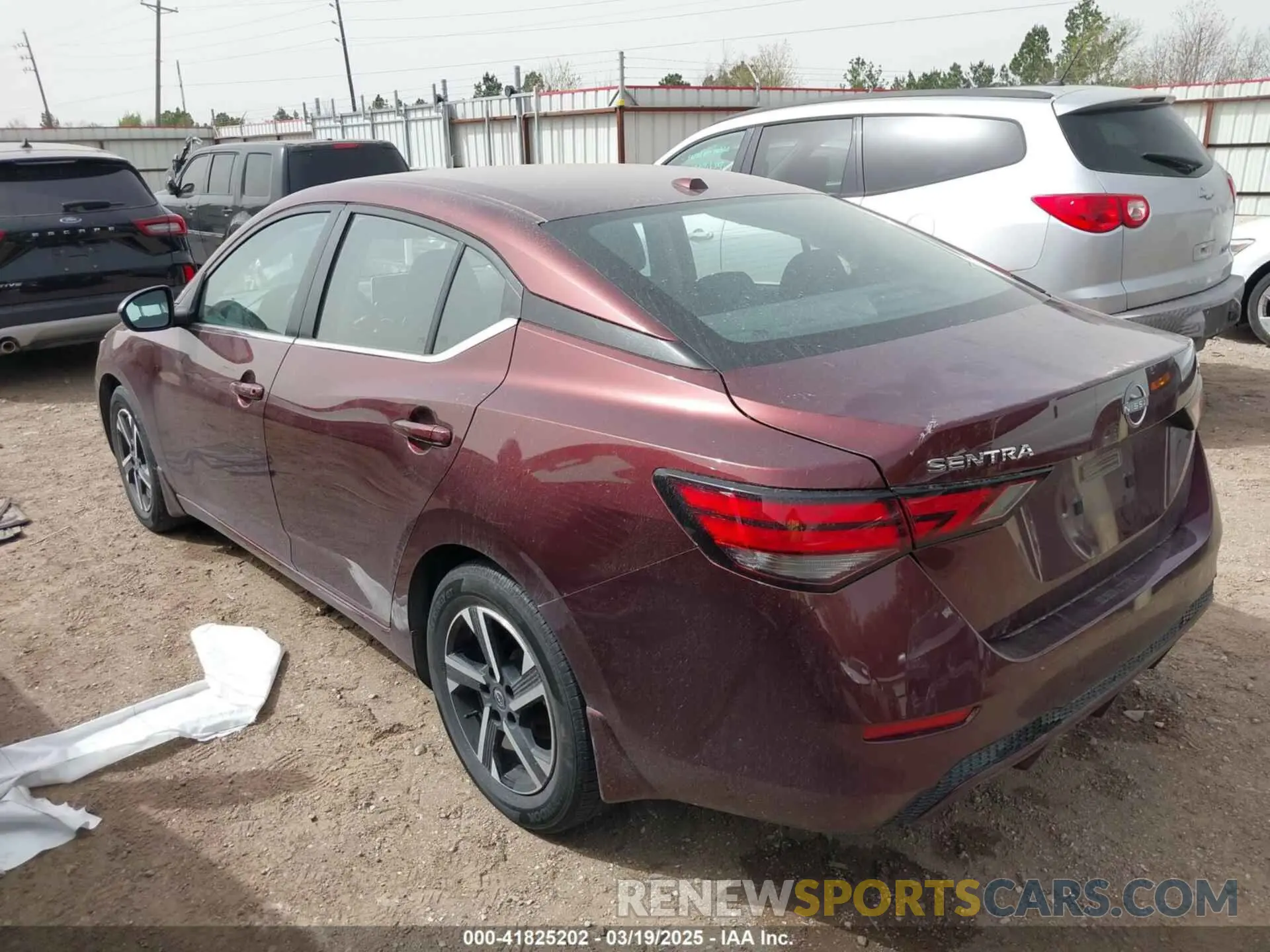 3 Photograph of a damaged car 3N1AB8CV9RY215693 NISSAN SENTRA 2024