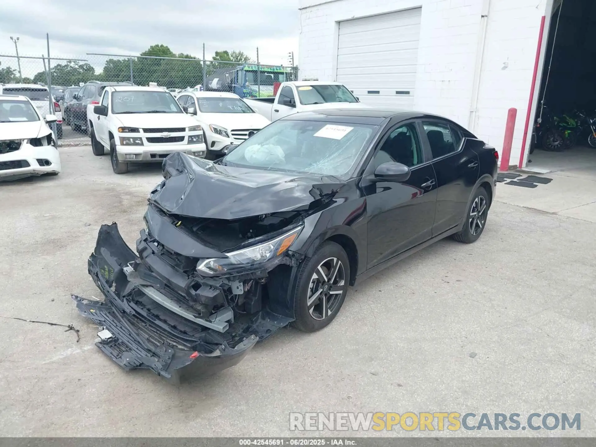 2 Photograph of a damaged car 3N1AB8CV9RY234616 NISSAN SENTRA 2024