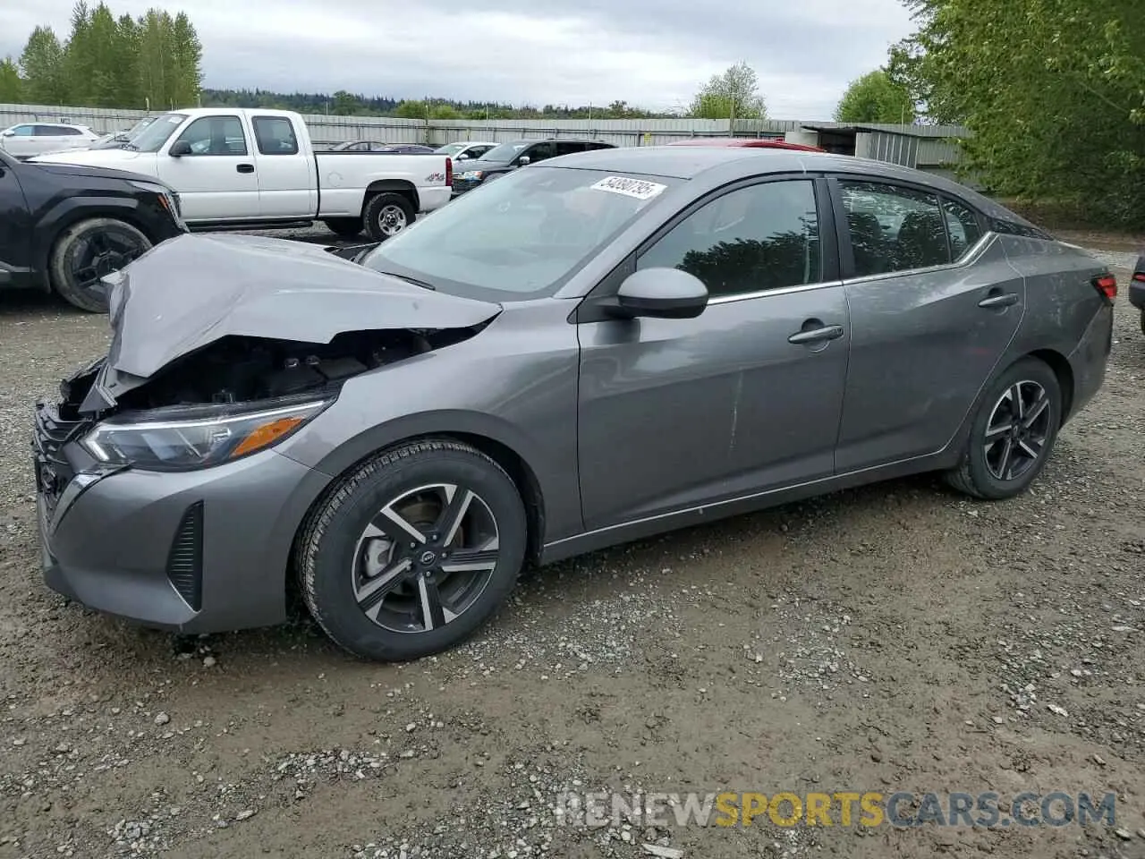 1 Photograph of a damaged car 3N1AB8CV9RY255384 NISSAN SENTRA 2024