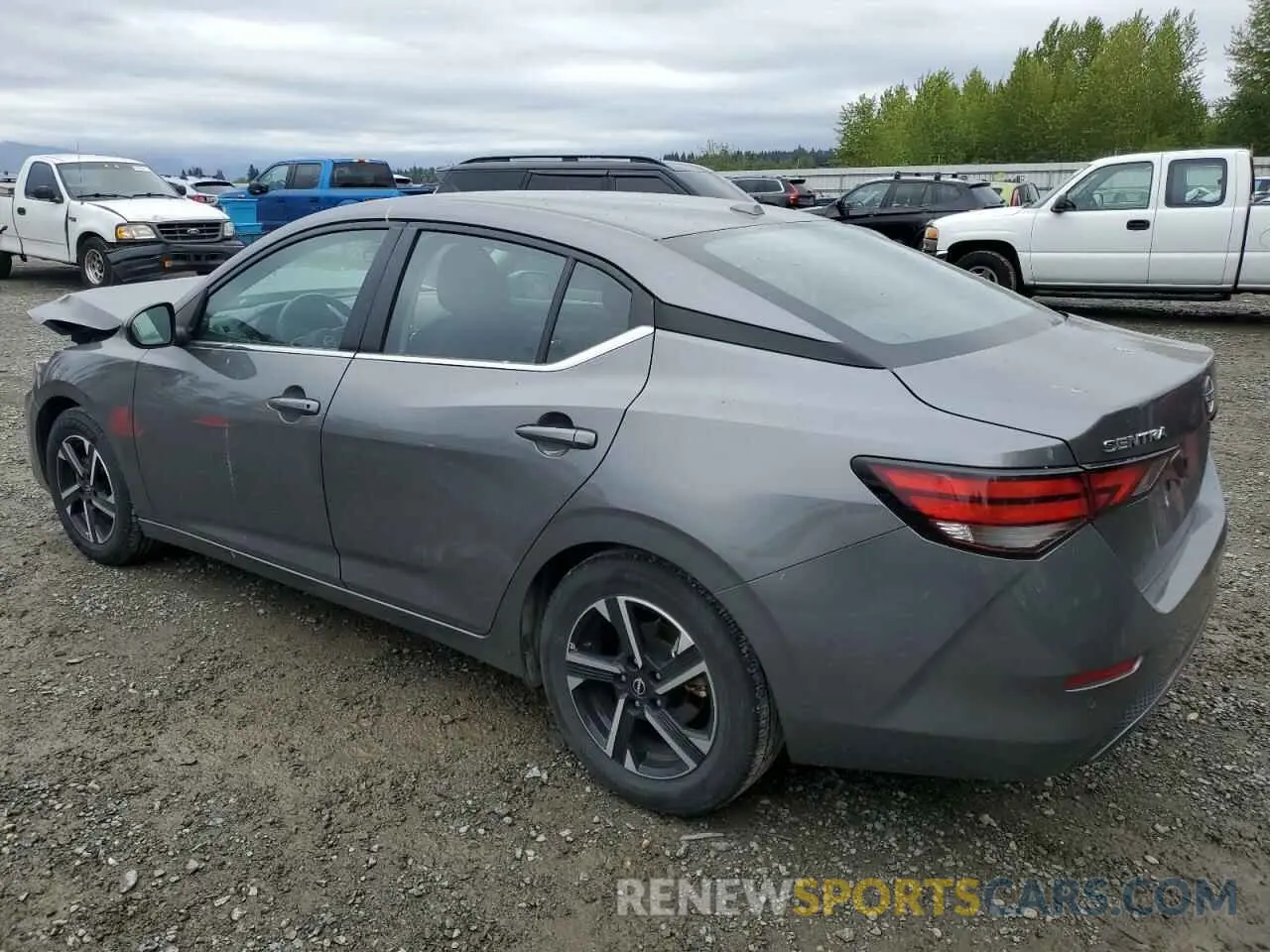2 Photograph of a damaged car 3N1AB8CV9RY255384 NISSAN SENTRA 2024