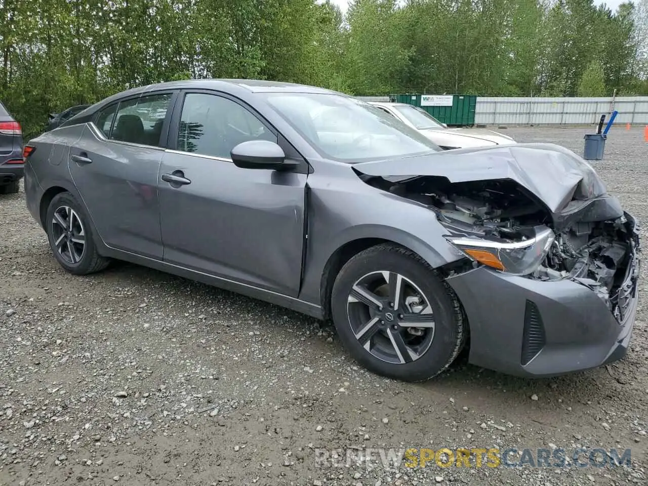 4 Photograph of a damaged car 3N1AB8CV9RY255384 NISSAN SENTRA 2024