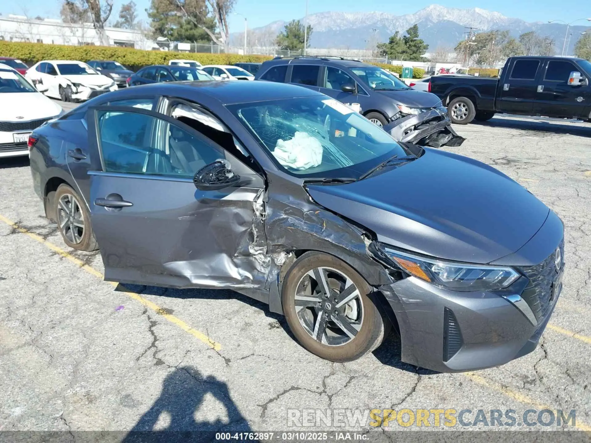 1 Photograph of a damaged car 3N1AB8CV9RY268278 NISSAN SENTRA 2024