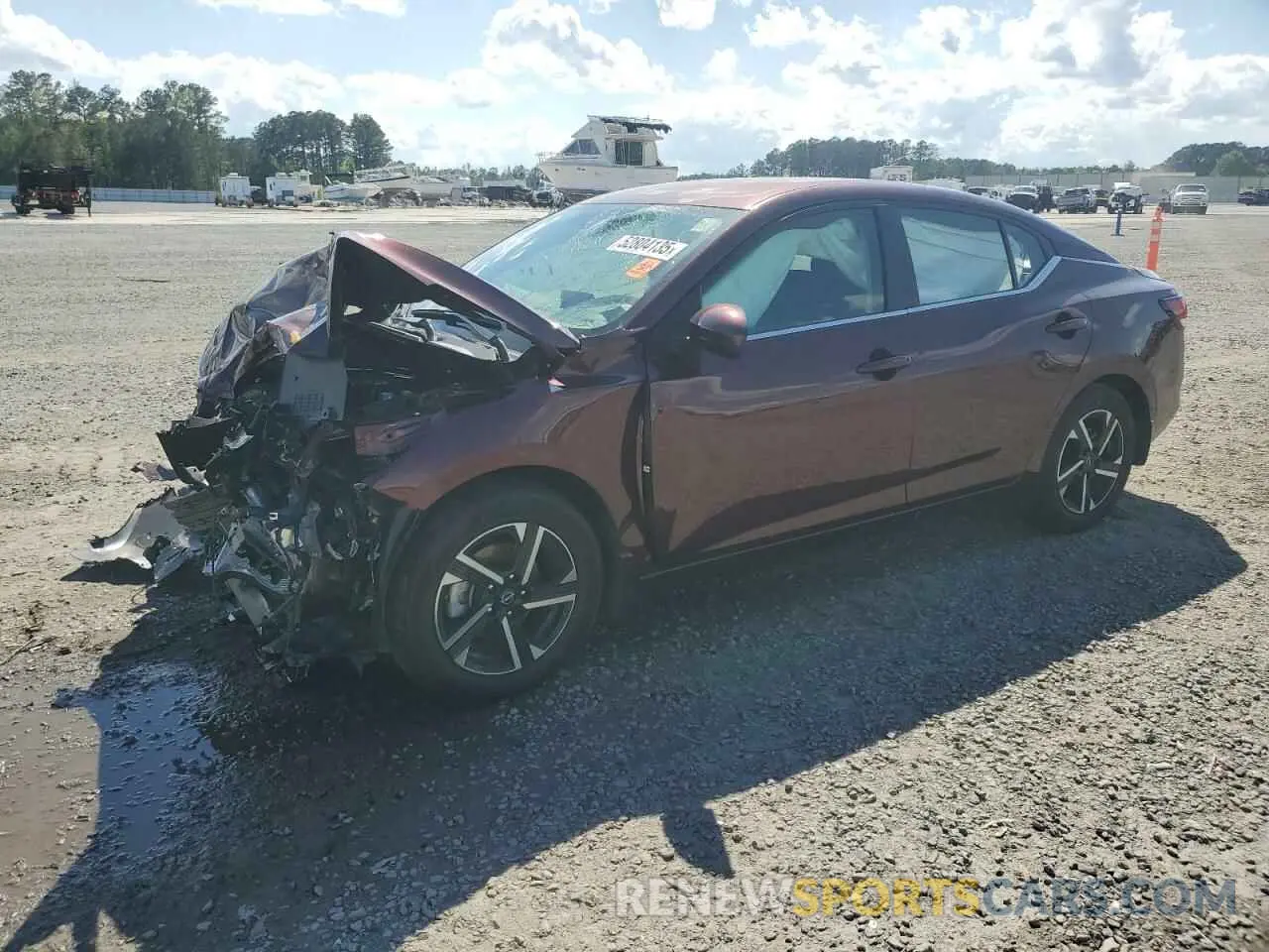 1 Photograph of a damaged car 3N1AB8CV9RY275974 NISSAN SENTRA 2024