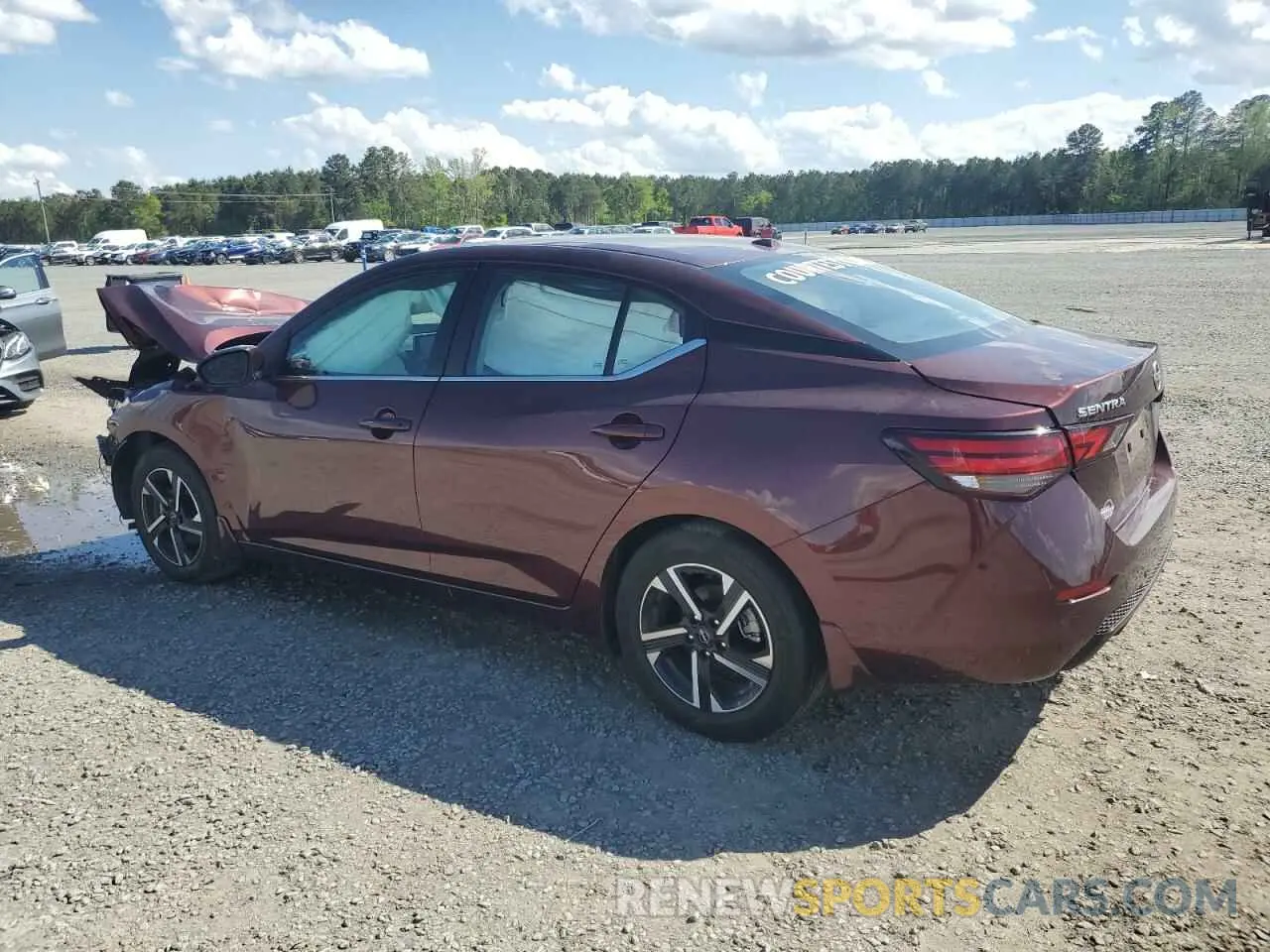 2 Photograph of a damaged car 3N1AB8CV9RY275974 NISSAN SENTRA 2024