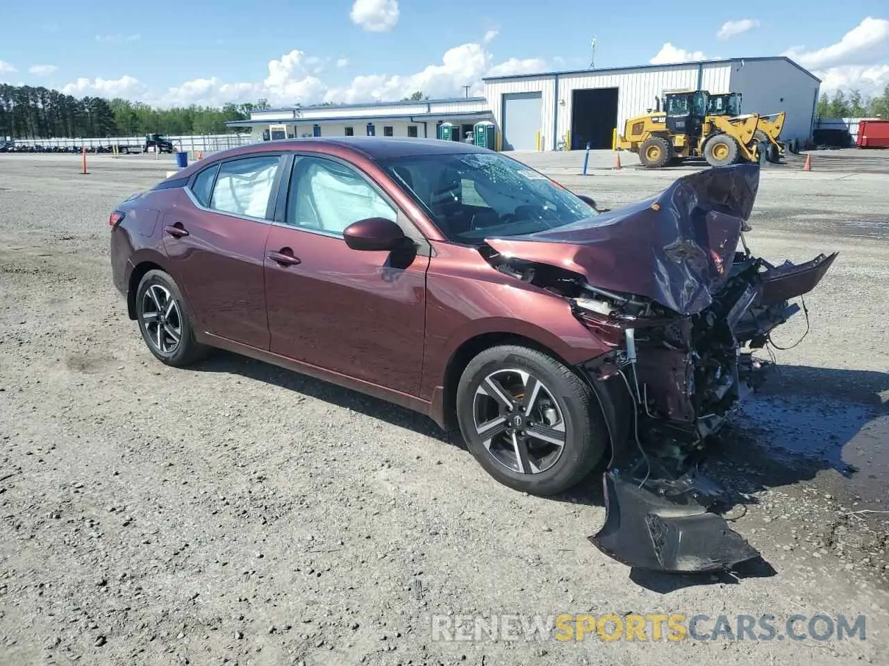 4 Photograph of a damaged car 3N1AB8CV9RY275974 NISSAN SENTRA 2024