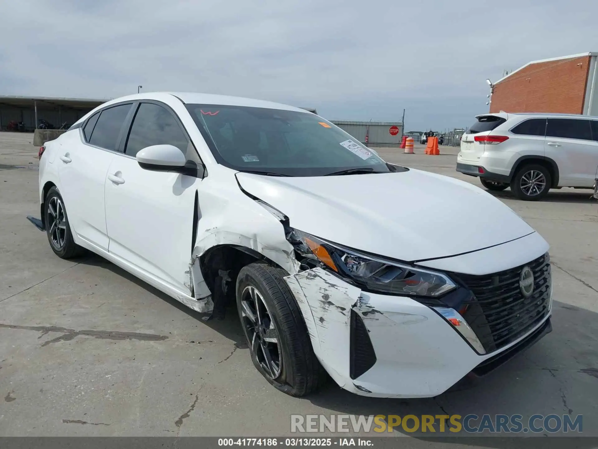1 Photograph of a damaged car 3N1AB8CV9RY277823 NISSAN SENTRA 2024