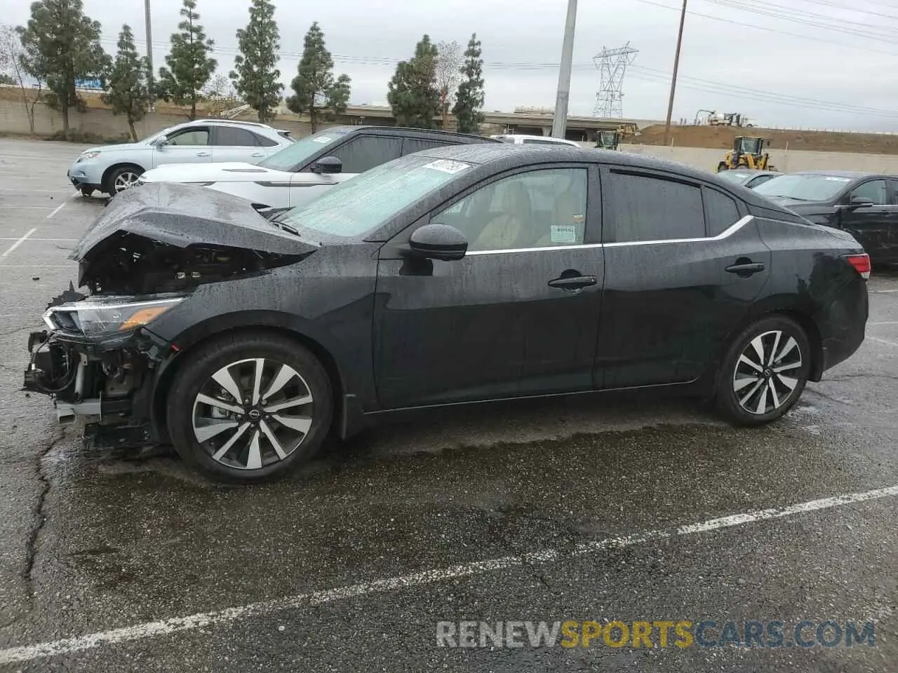 1 Photograph of a damaged car 3N1AB8CV9RY295058 NISSAN SENTRA 2024