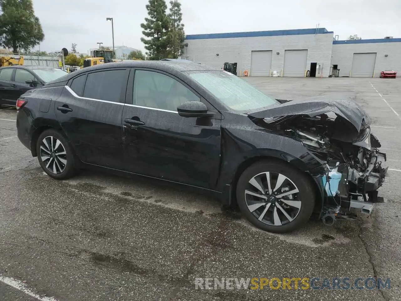 4 Photograph of a damaged car 3N1AB8CV9RY295058 NISSAN SENTRA 2024