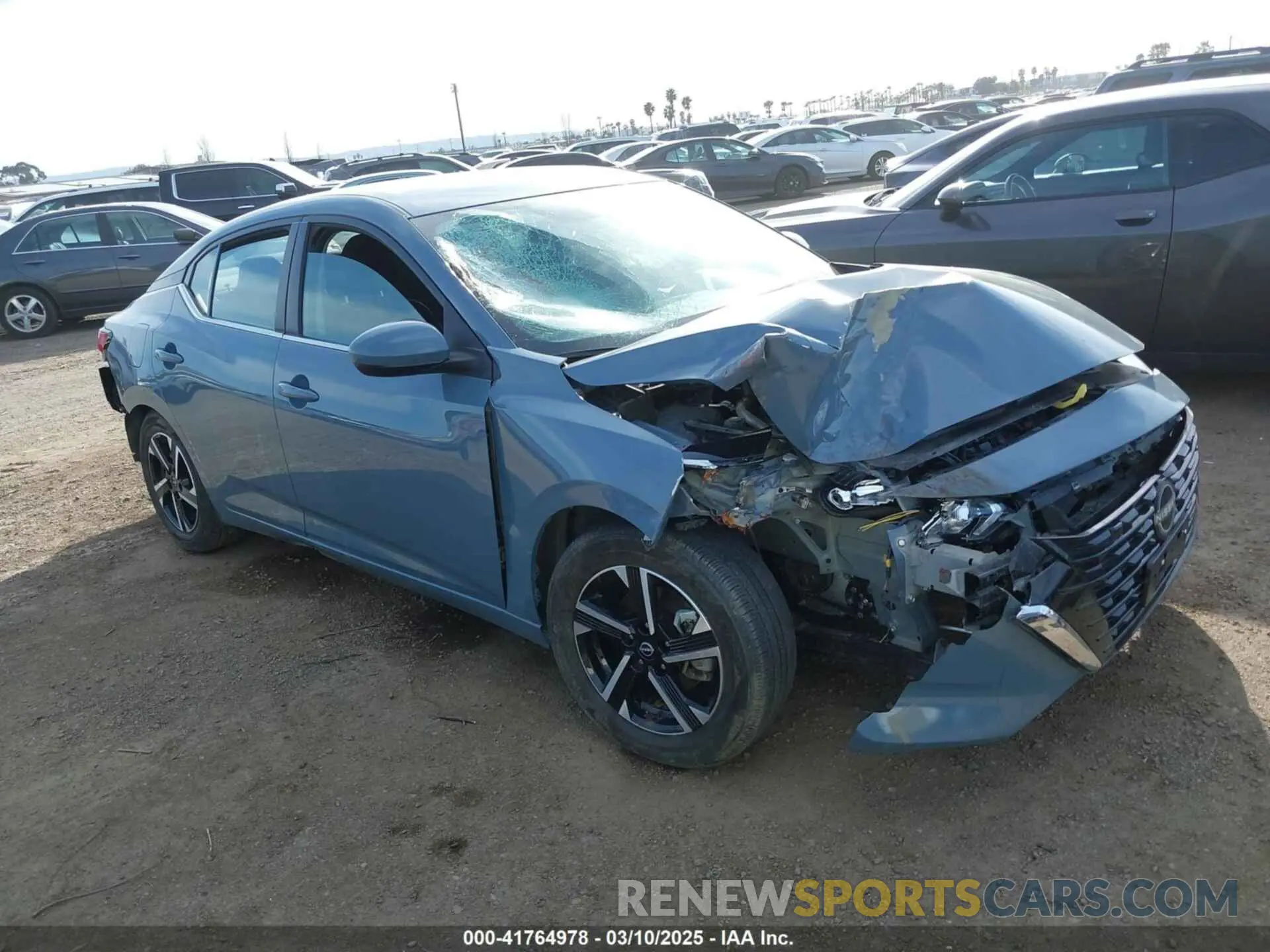 1 Photograph of a damaged car 3N1AB8CV9RY306320 NISSAN SENTRA 2024