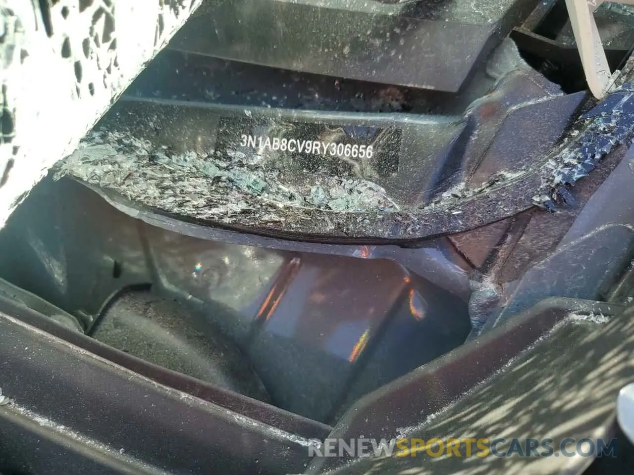 13 Photograph of a damaged car 3N1AB8CV9RY306656 NISSAN SENTRA 2024
