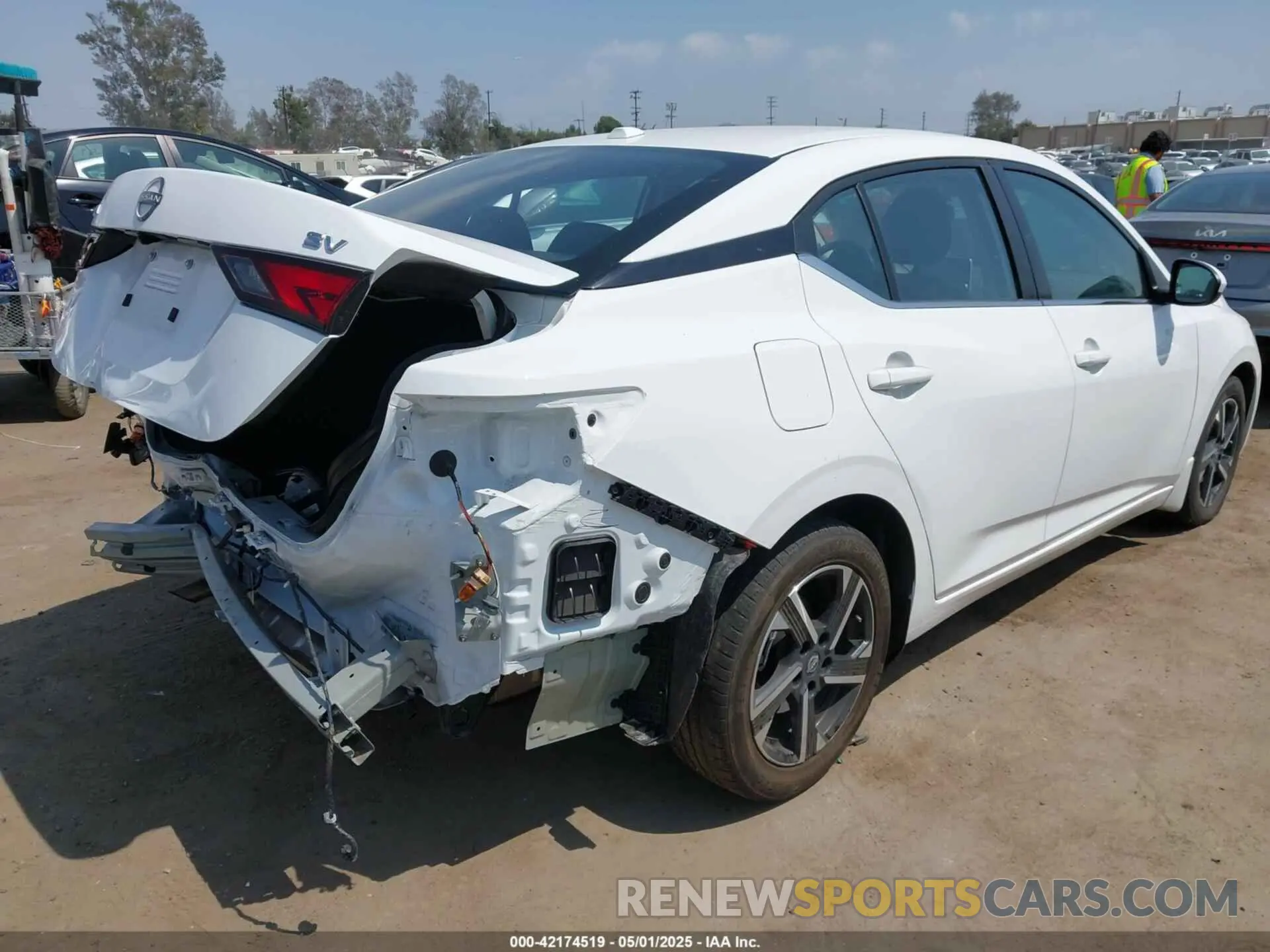 4 Photograph of a damaged car 3N1AB8CV9RY308388 NISSAN SENTRA 2024