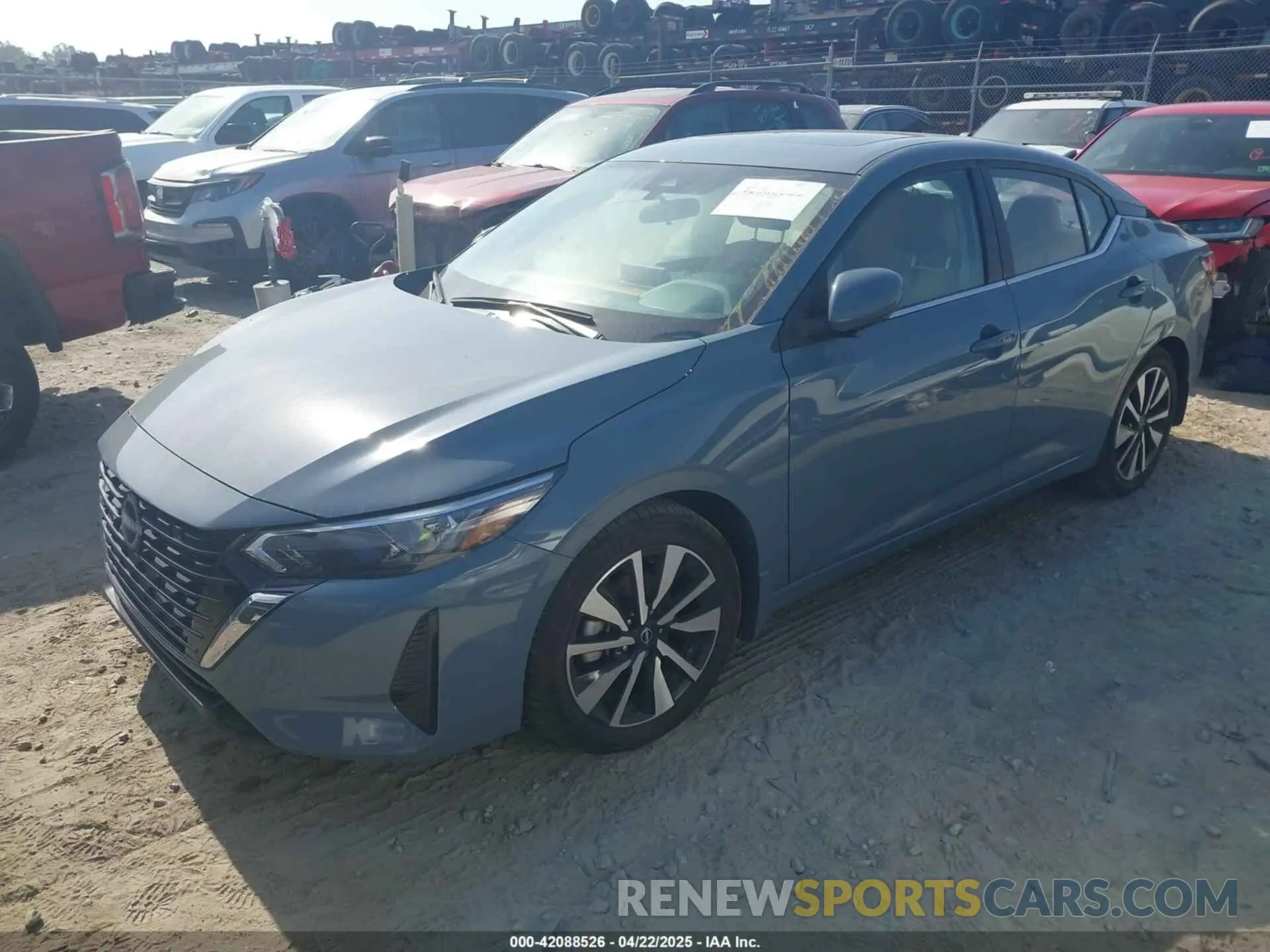 2 Photograph of a damaged car 3N1AB8CV9RY308987 NISSAN SENTRA 2024
