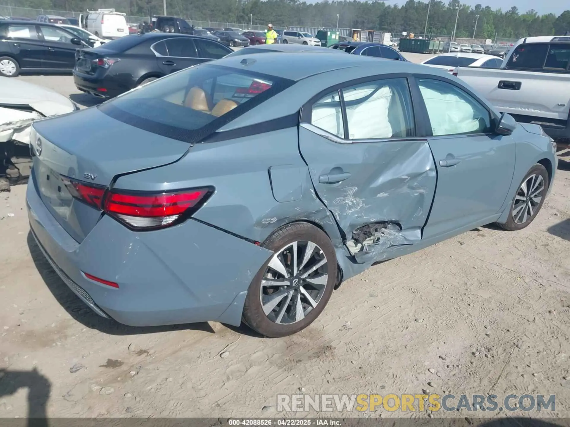 4 Photograph of a damaged car 3N1AB8CV9RY308987 NISSAN SENTRA 2024