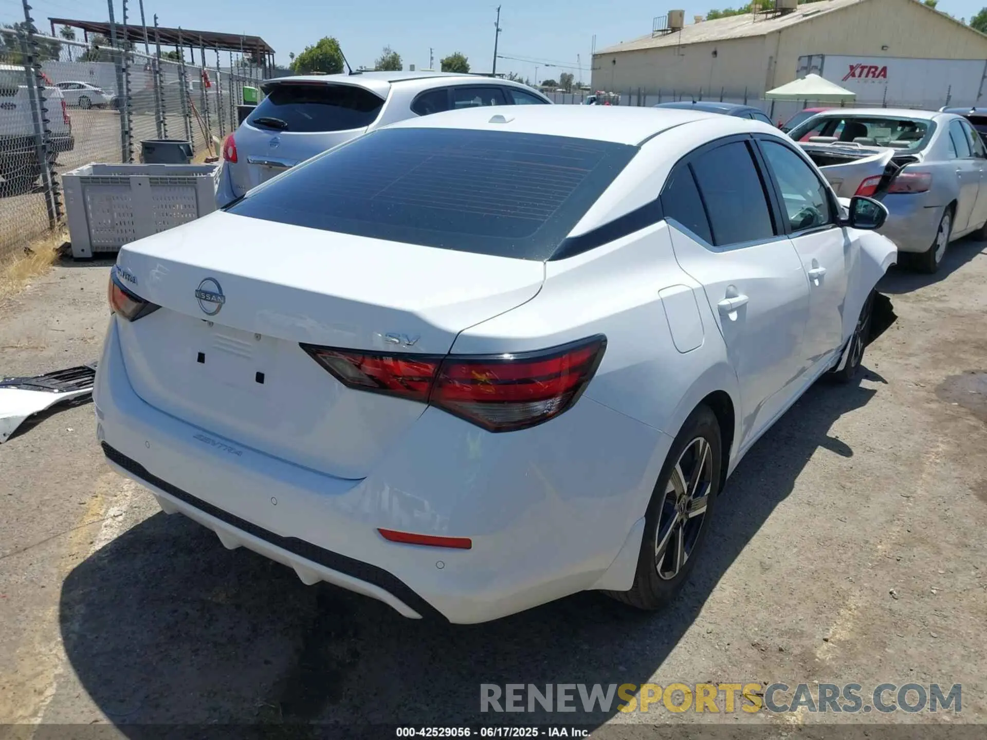 4 Photograph of a damaged car 3N1AB8CV9RY322890 NISSAN SENTRA 2024