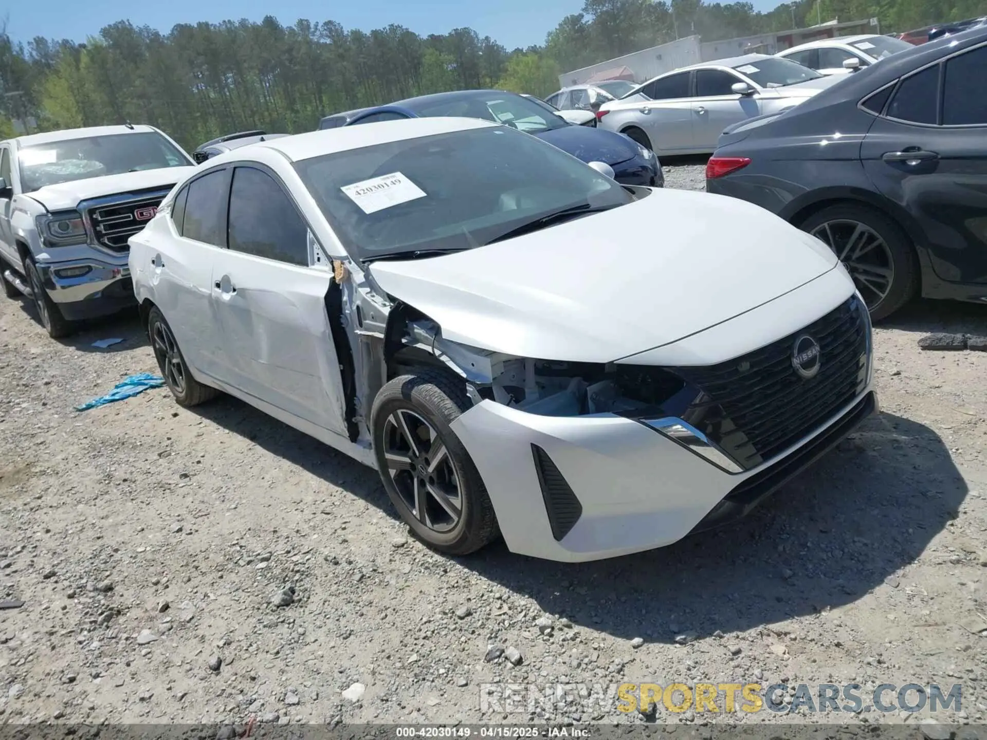 1 Photograph of a damaged car 3N1AB8CV9RY329774 NISSAN SENTRA 2024